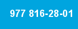 977 816-28-01 977 816-28-01